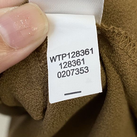 J.Jill Blouse Top Womens Size XL Button Front Brown FLAWED - Picture 10 of 10